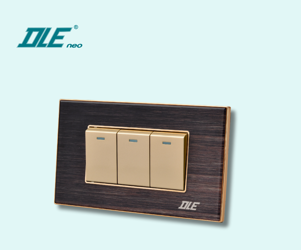 Mặt 1,2,3 lỗ Luxury Hoạ tiết Vân gỗ